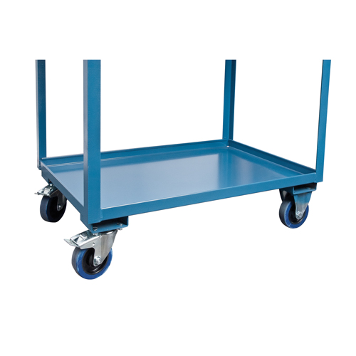 Mobile Service Cart, 2 Tiers, 24" W x 57" H x 40" D, 1200 lbs. Capacity Waymarc Industries Inc