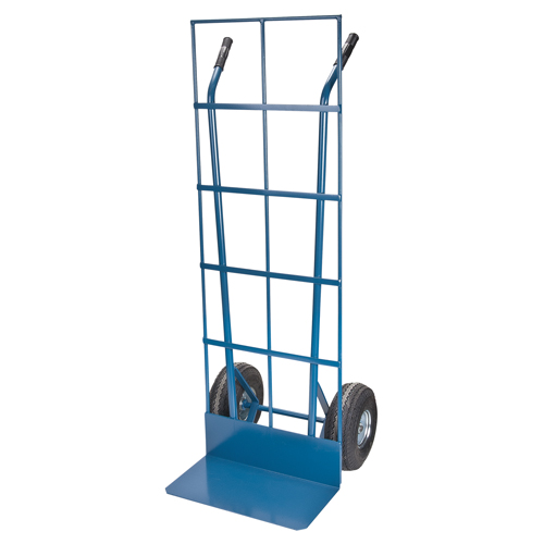 Load Retention Hand Truck, Dual Handle, Steel, 53" Height, 600 lbs. Capacity Waymarc Industries Inc