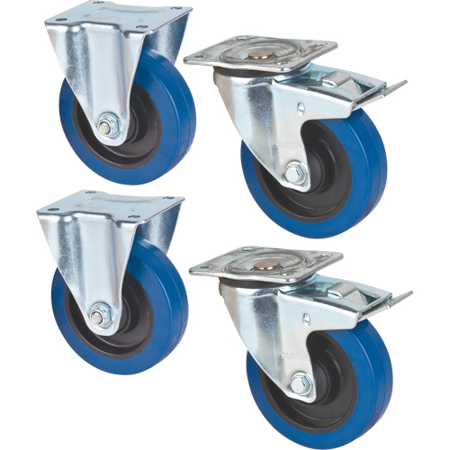 Support pour boîtes de carton - Jeu de roulettes en option Waymarc Industries Inc