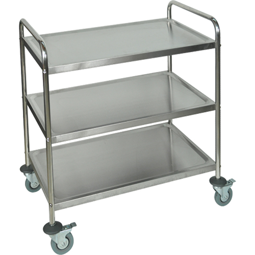 Chariot &agrave; tablettes, 3 Tiers, 21" la x 37" h x 23-1/2" p, Capacit&eacute; 200 lb Waymarc Industries Inc