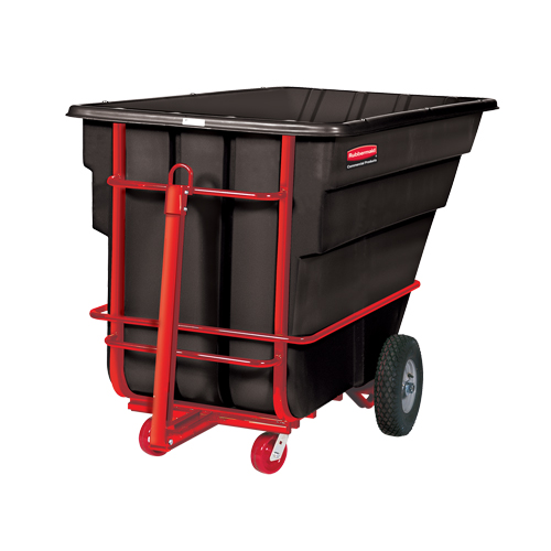 Tilt Truck, Polyethylene, 1-1/2 cu. yd., 2100 lbs. Load Capacity Waymarc Industries Inc