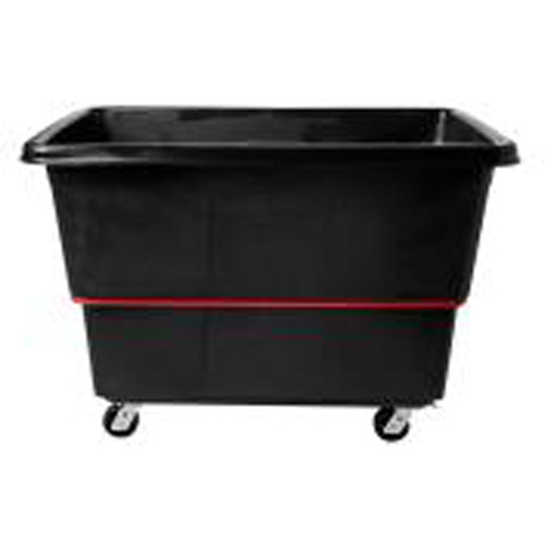 Chariot utilitaire &agrave; usage intensif, Plastique recycl&eacute; noir, 59"/34-5/8" lo x 34"/59-1/64" la x 42-1/16"/42-7/8" h, Volume 27 pi³, Capacit&eacute; 1200 lb Waymarc Industries Inc