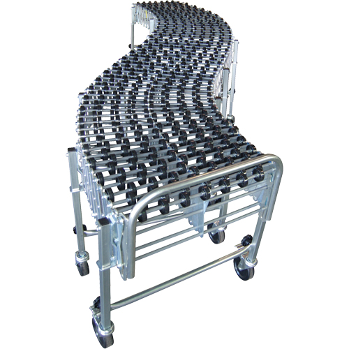 Convoyeurs extensibles/flexibles, 30" la x 12' 2" lo, Capacit&eacute; de 226 lb par pi lin. Waymarc Industries Inc