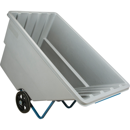 Tilt Truck, Polyethylene, 1.1 cu. yd., 1250 lbs. Load Capacity Waymarc Industries Inc