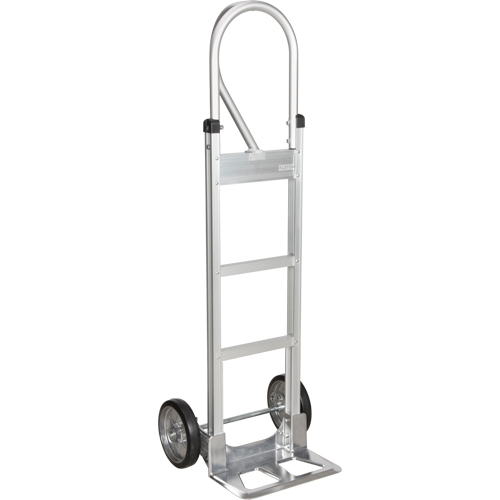 Knocked Down Hand Truck, P-Handle Handle, Aluminum, 52-1/8" Height, 500 lbs. Capacity Waymarc Industries Inc