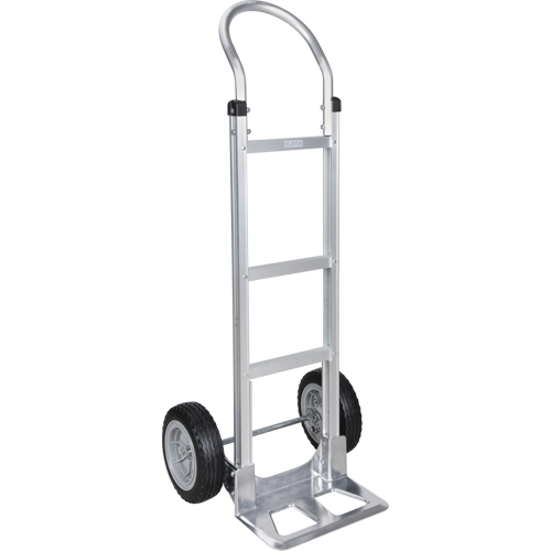 Diable d&eacute;mont&eacute;, Prise Continu, Aluminium, Hauteur de 49-5/8", Capacit&eacute; 500 lb Waymarc Industries Inc