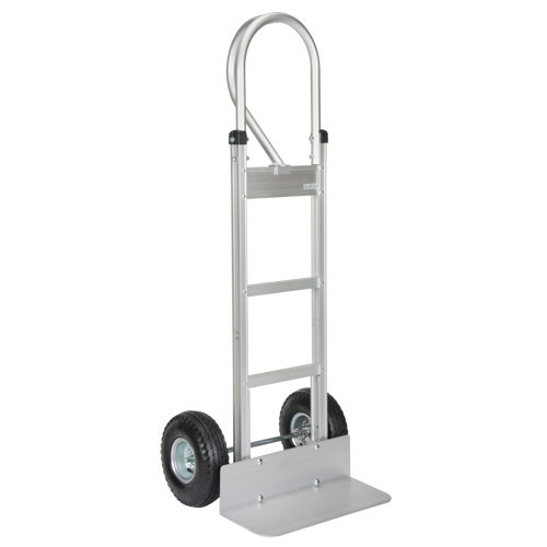 Diable d&eacute;mont&eacute;, Prise En P, Aluminium, Hauteur de 52-1/8", Capacit&eacute; 500 lb Waymarc Industries Inc