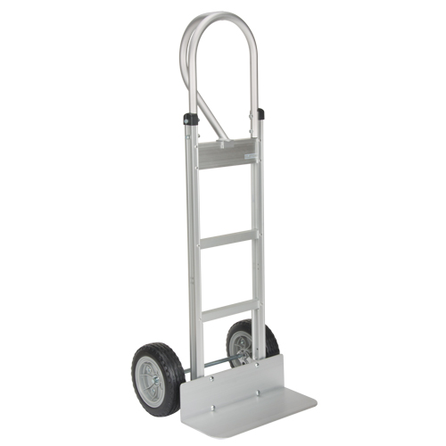Diable d&eacute;mont&eacute;, Prise En P, Aluminium, Hauteur de 52-1/8", Capacit&eacute; 500 lb Waymarc Industries Inc