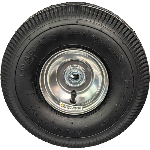 Roue pneumatique de rechange pour diable, 10" (254 mm), Capacit&eacute; de 350 lb Waymarc Industries Inc