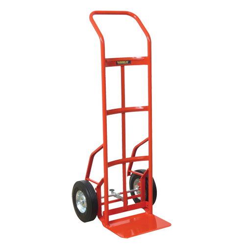 Touch-N-Tilt hand Truck - TNT56-Z, Continuous Handle, Steel, 50" Height, 600 lbs. Capacity Waymarc Industries Inc