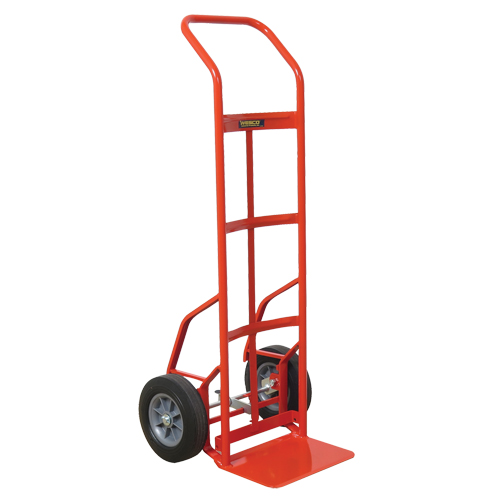Touch-N-Tilt Hand Truck - TNT56-Z2 , Continuous Handle, Steel, 50" Height, 700 lbs. Capacity Waymarc Industries Inc