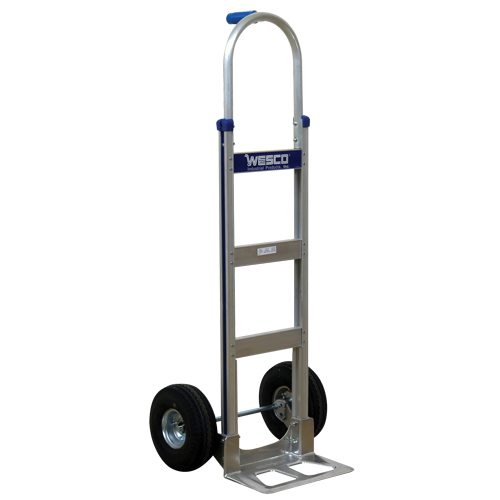Cobra-Lite Hand Truck - 410-T14-P, Single Grip Handle, Aluminum, 52" Height, 600 lbs. Capacity Waymarc Industries Inc