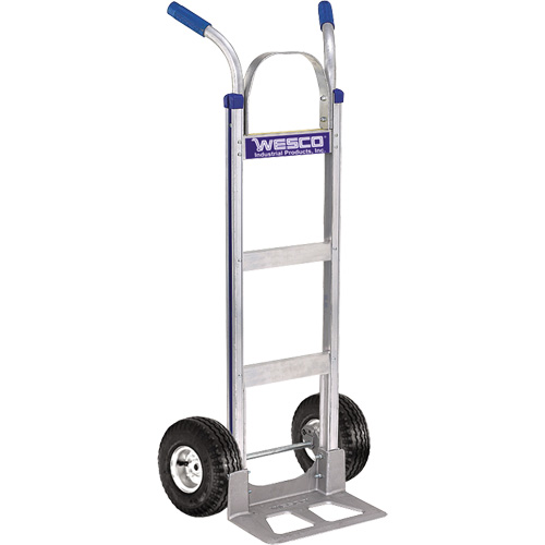 Cobra-Lite Hand Truck - 410-T14-P, Dual Handle, Aluminum, 49" Height, 600 lbs. Capacity Waymarc Industries Inc