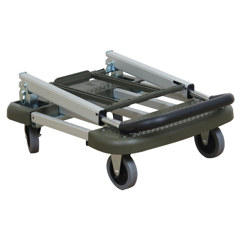Telefolding Platform Truck, Aluminum, 330 lbs., 29-1/2" L x 17-1/2" W, 36-1/2" High Waymarc Industries Inc