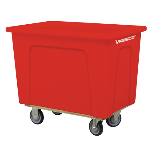 Box Truck, Polyethylene, 42" L x 30" W x 36" H, 20 cu. ft. Volume, 600 lbs. Capacity Waymarc Industries Inc