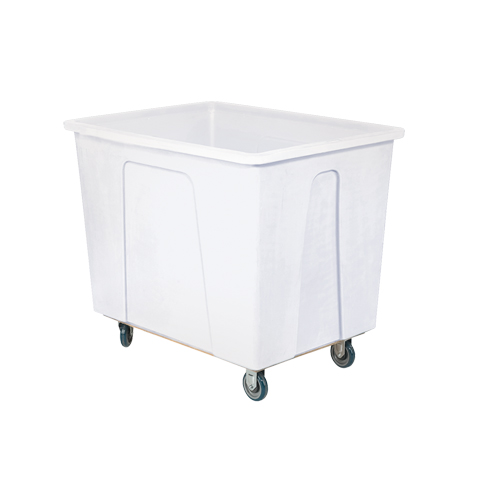 Box Truck, White Polyethylene, 46" L x 34" W x 40" H, 25 cu. Ft. Volume, 600 lbs. Capacity Waymarc Industries Inc