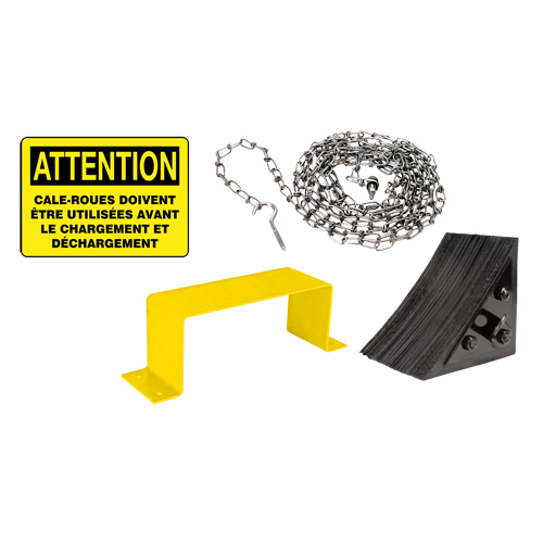 Trousse de cale de roue, français Waymarc Industries Inc