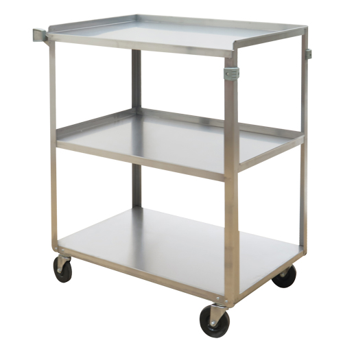 Chariots &agrave; tablette, 3 Tiers, 17-5/8" la x 33" h x 27-1/8" p, Capacit&eacute; 300 lb Waymarc Industries Inc