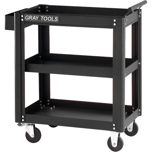Utility Cart, 19-1/4" L x 27-1/2" W x 32-3/4" H, Grey Waymarc Industries Inc