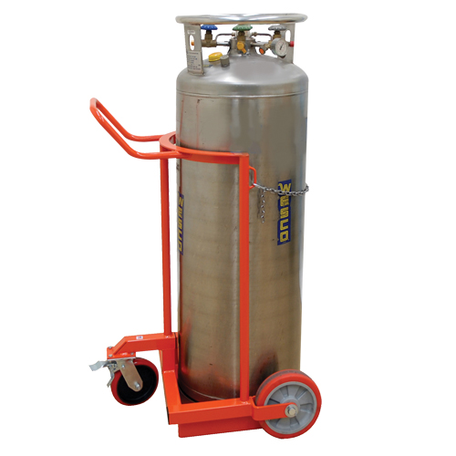 Large Liquid Gas Cylinder Truck LCC, Polyurethane Wheels, 20" W x 20" D Base, 1000 lbs. Waymarc Industries Inc