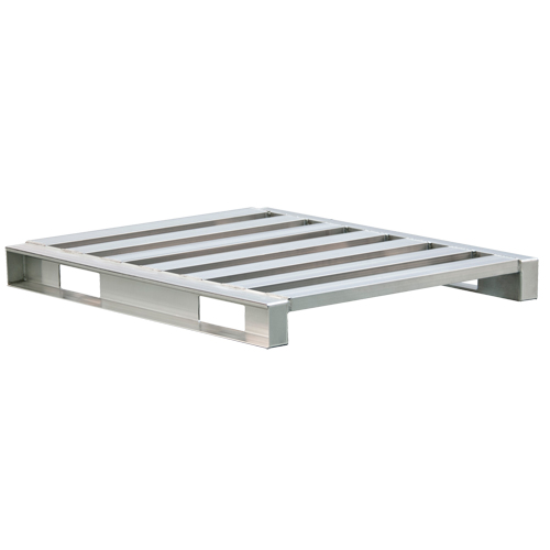 Aluminum 4-Way Channel Pallet Waymarc Industries Inc