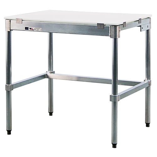 Poly-Top Workbench, 84" W x 24" D x 35-1/2" H, 1200 lbs. Capacity Waymarc Industries Inc