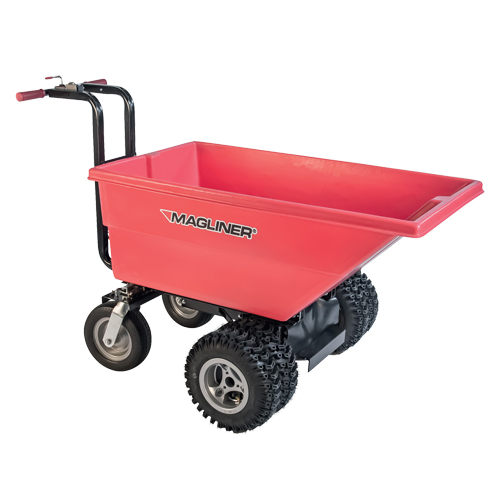 Motorized Tilt Truck, 6 pi³ Capacity, 40" H x 33-1/2" W x 56" D Waymarc Industries Inc