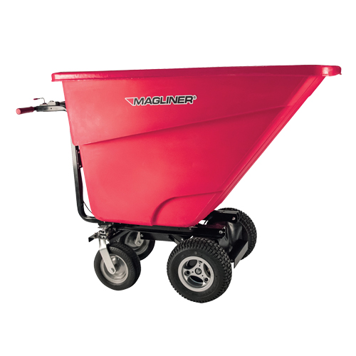 Motorized Tilt Truck, 13,5 pi³ Capacity, 45" H x 27" W x 68" D Waymarc Industries Inc