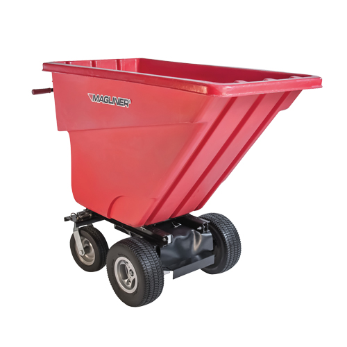 Motorized Tilt Truck, 13,5 pi³ Capacity, 45" H x 27" W x 68" D Waymarc Industries Inc