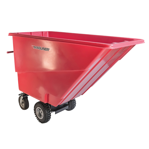 Motorized Tilt Truck, 27 pi³ Capacity, 51" H x 81" W x 33" D Waymarc Industries Inc