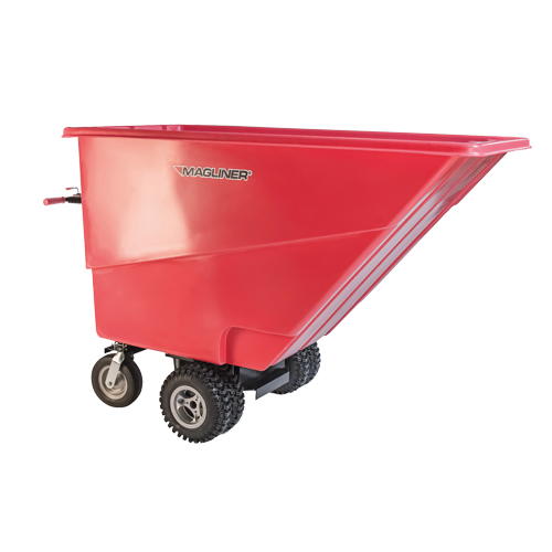 Motorized Tilt Truck, 27 pi³ Capacity, 51" H x 81" W x 33" D Waymarc Industries Inc