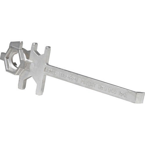Drum Wrench, 3/4"/2" Opening, 9-1/2" Handle, Stainless Steel Waymarc Industries Inc