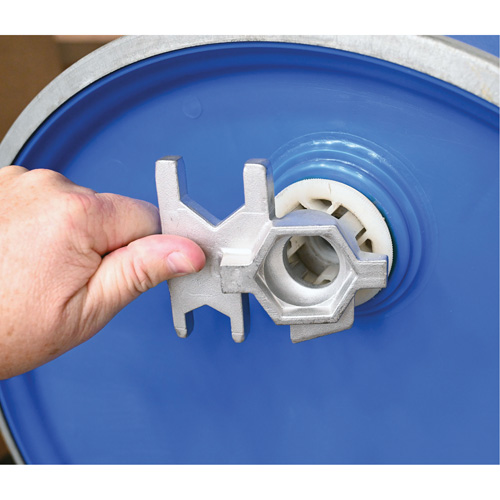 Drum Wrench, 3/4"/2" Opening, 9-1/2" Handle, Stainless Steel Waymarc Industries Inc