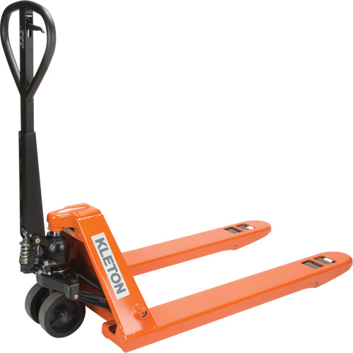 Super Heavy-Duty Manual Pallet Truck, Steel, 48" L x 27" W, 11000 lbs. Capacity Waymarc Industries Inc