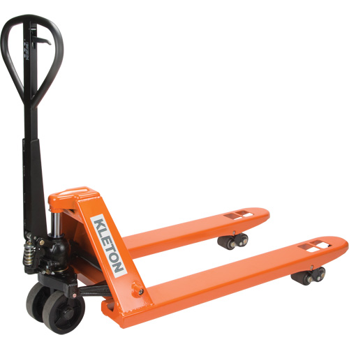 Super Heavy-Duty Manual Pallet Truck, Steel, 48" L x 27" W, 11000 lbs. Capacity Waymarc Industries Inc