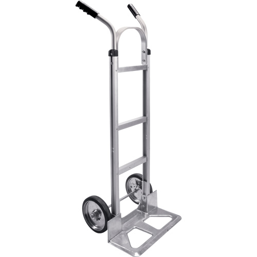 Knocked Down Hand Truck, Dual Handle, Aluminum, 50-5/8" Height, 500 lbs. Capacity Waymarc Industries Inc
