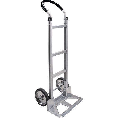 Knocked Down Hand Truck, Continuous Handle, Aluminum, 49-5/8" Height, 500 lbs. Capacity Waymarc Industries Inc