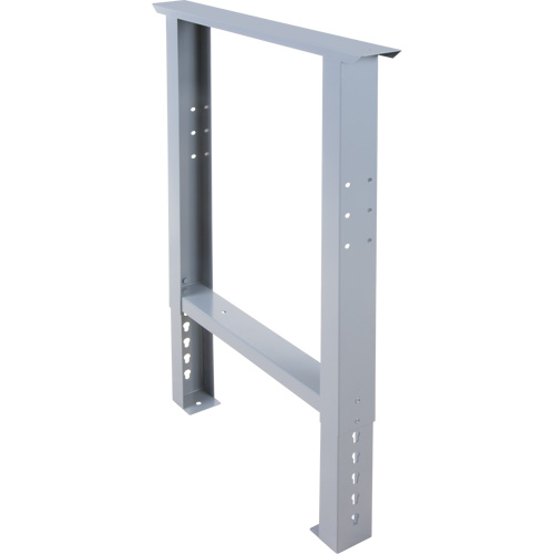 Pattes d'&eacute;tabli pour service industriel, Acier, 24" p x 34" h, Simple Waymarc Industries Inc