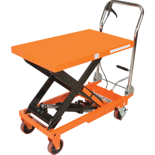 Hydraulic Scissor Lift Table, 32" L x 19-3/4" W, Steel, 1100 lbs. Capacity Waymarc Industries Inc
