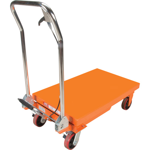 Hydraulic Scissor Lift Table, 32" L x 19-3/4" W, Steel, 1100 lbs. Capacity Waymarc Industries Inc