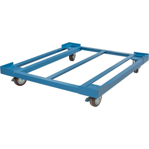 Pallet Dolly, 48.5" W x 43" D x 8" H, 3000 lbs. Capacity Waymarc Industries Inc