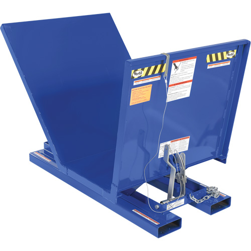 Tr&eacute;mie &agrave; parois ouvrantes, Acier, 1 vg³, Bleu Waymarc Industries Inc
