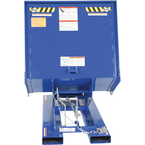 Tr&eacute;mie &agrave; parois ouvrantes, Acier, 1 vg³, Bleu Waymarc Industries Inc