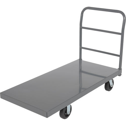 Chariot &agrave; plateforme, 48" lo x 24" la x Capacit&eacute; 2000 lb, Roues en Caoutchouc Waymarc Industries Inc