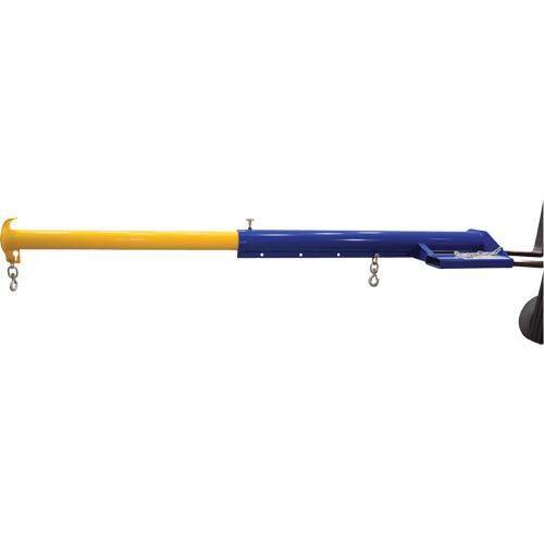 Economy Boom Telescoping Forklift Crane Waymarc Industries Inc