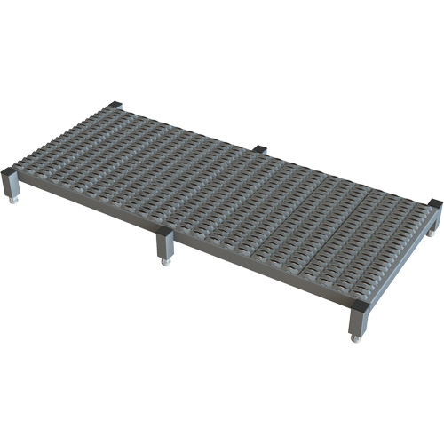 Plateforme de travail en une &eacute;tape &agrave; hauteur r&eacute;glable, 24" la x 59" pr, Capacit&eacute; de 800 lb, Enti&egrave;rement soud&eacute; Waymarc Industries Inc