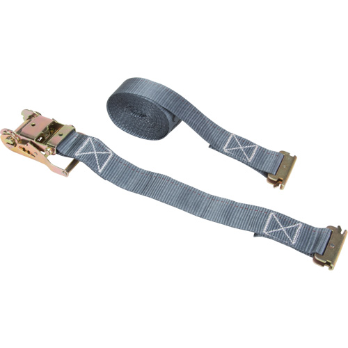 Ratchet Strap, E-Track System, 2" W x 16' L, 1333 lbs. (605 kg) Working Load Limit Waymarc Industries Inc