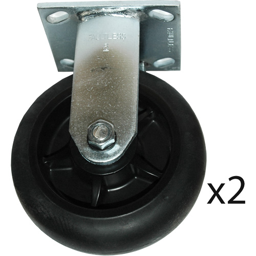 Platform Truck Rigid Casters Waymarc Industries Inc