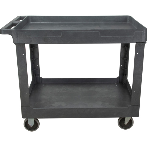 Chariot utilitaire pour l'entretien, 2 tiers, 24-5/8" x 32-1/2" x 40", Capacit&eacute; 550 lb Waymarc Industries Inc