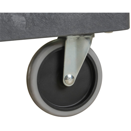 Chariot utilitaire pour l'entretien, 2 tiers, 24-5/8" x 32-1/2" x 40", Capacit&eacute; 550 lb Waymarc Industries Inc